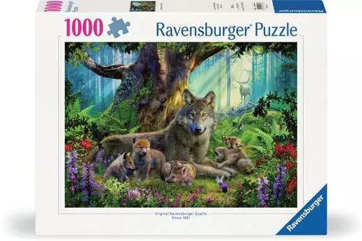 RAVENSBURGER Wolves in the Forest 1000pcs
