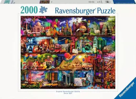 RAVENSBURGER World of Books 2000 pc Puzzle