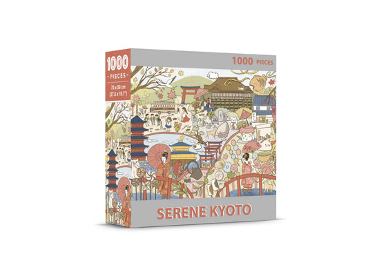 ARCADIA PUZZLES, Serene Kyoto, 1000 pieces