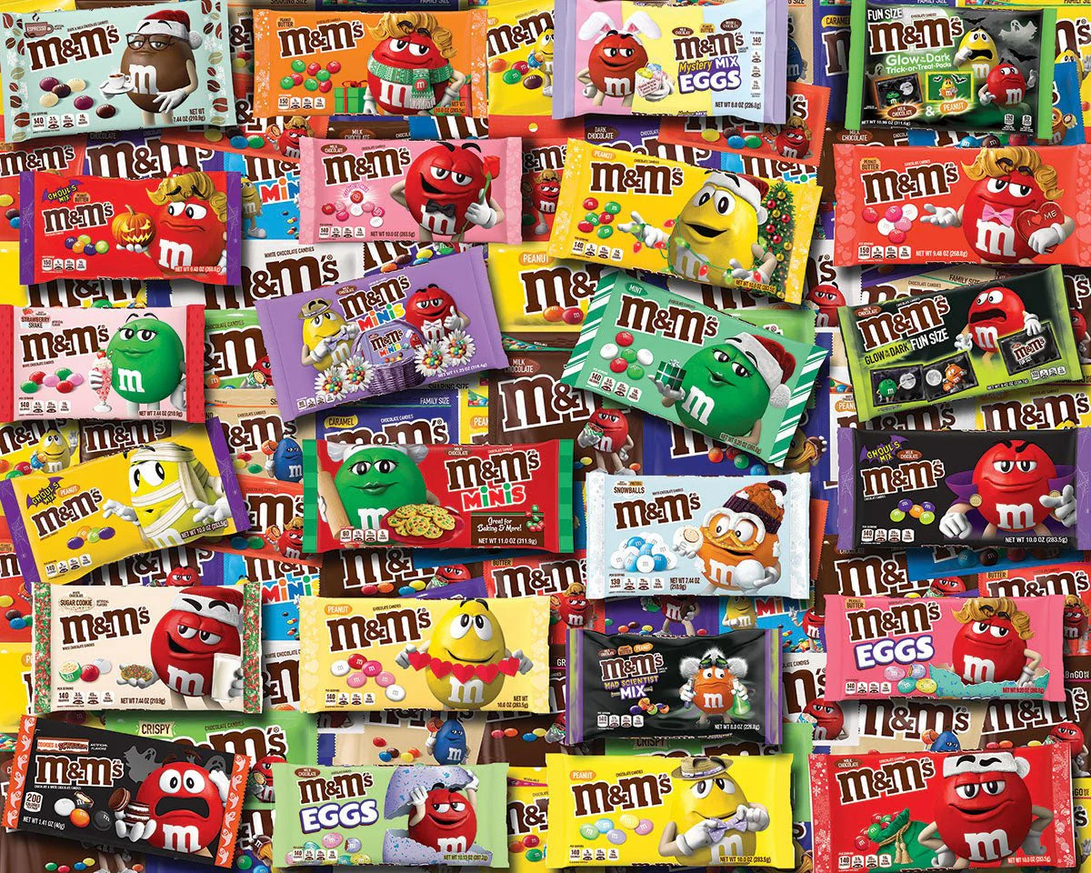 WHITE MOUNTAIN M&M's (1789pz) 1000 PCS