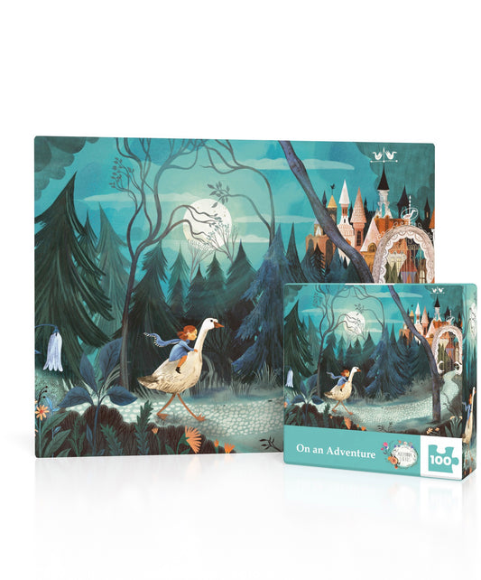 NEW YORK PUZZLE COMPANY, On an Adventure MINI, 100 pcs
