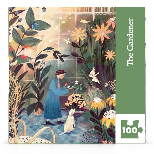 NEW YORK PUZZLE COMPANY, The Gardener MINI, 100 pcs