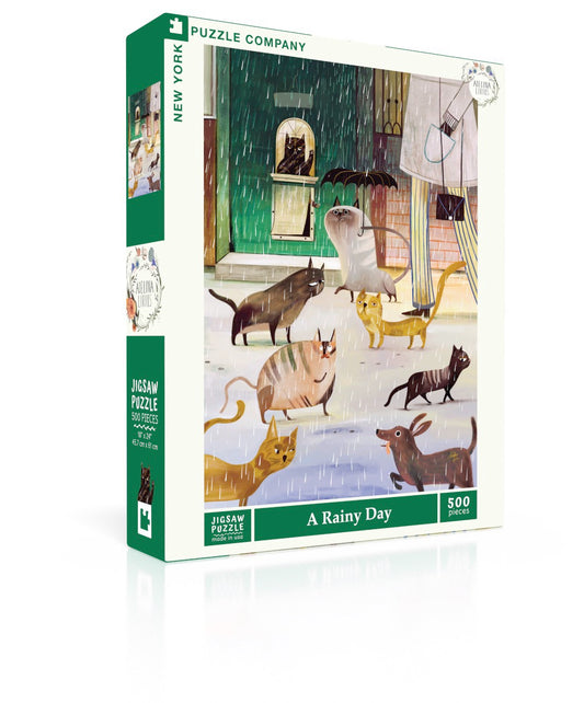 NEW YORK PUZZLE COMPANY, A Rainy Day, 500 pcs