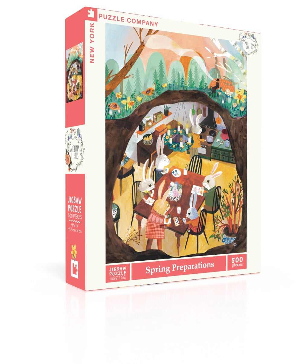 NEW YORK PUZZLE COMPANY, Spring Preparations, 500 pcs