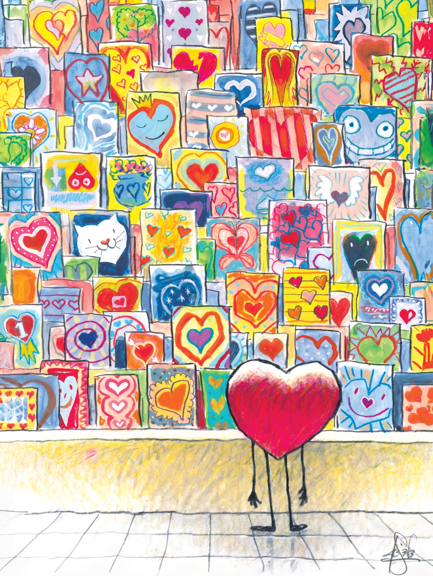 NEW YORK PUZZLE COMPANY, Heart Trouble, 1000 pcs