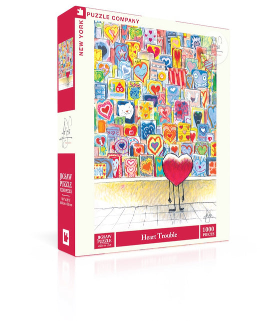 NEW YORK PUZZLE COMPANY, Heart Trouble, 1000 pcs