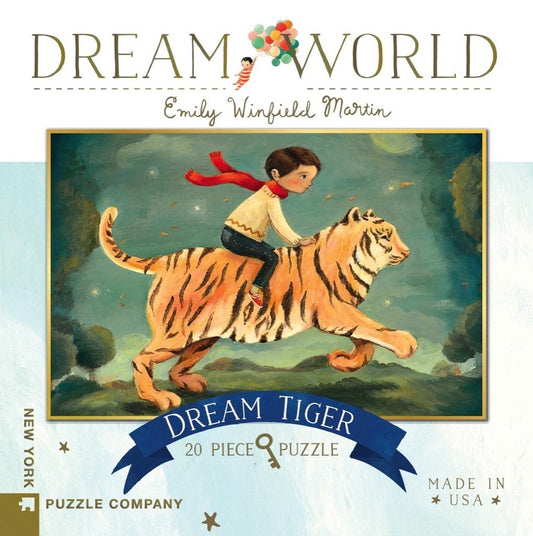 NEW YORK PUZZLE COMPANY, Dream Tiger Mini, 20 pcs