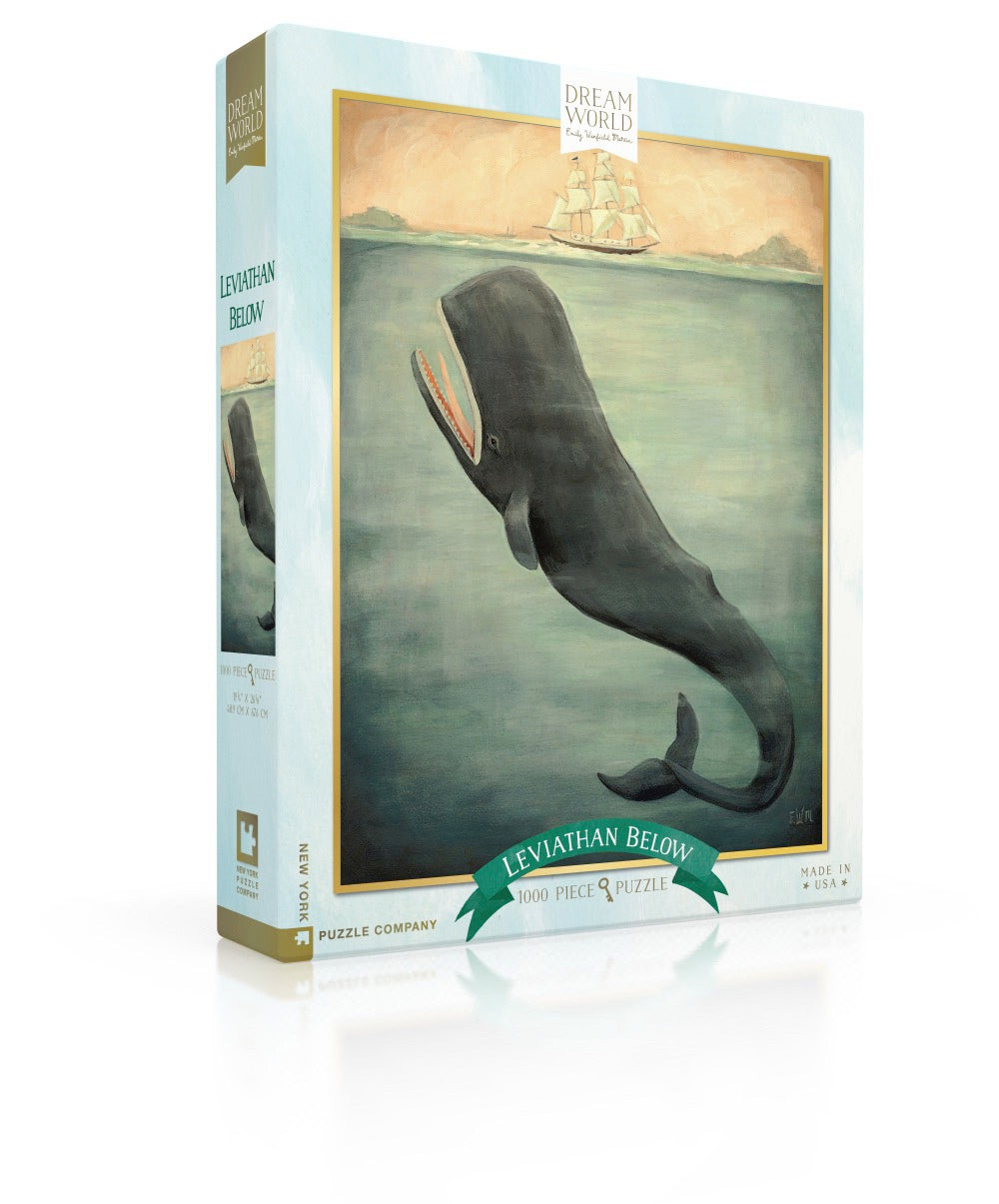 NEW YORK PUZZLE COMPANY, Leviathan Below, 1000 pcs