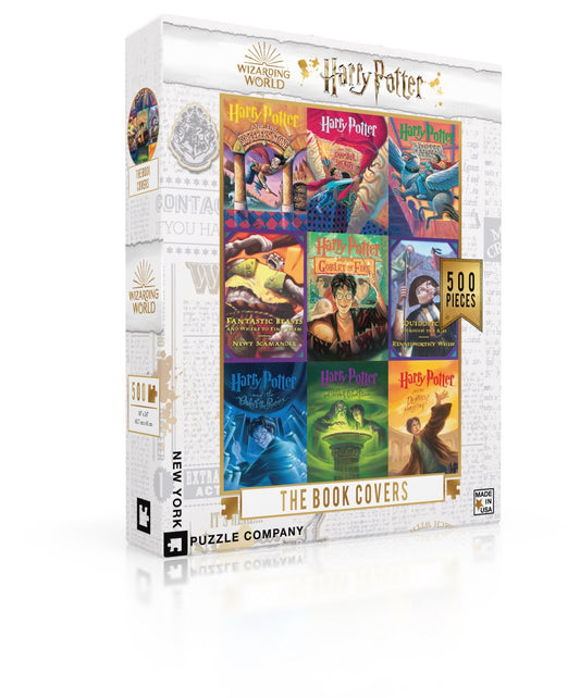 NEW YORK PUZZLE COMPANY, Book Cover Collage, 500 pcs