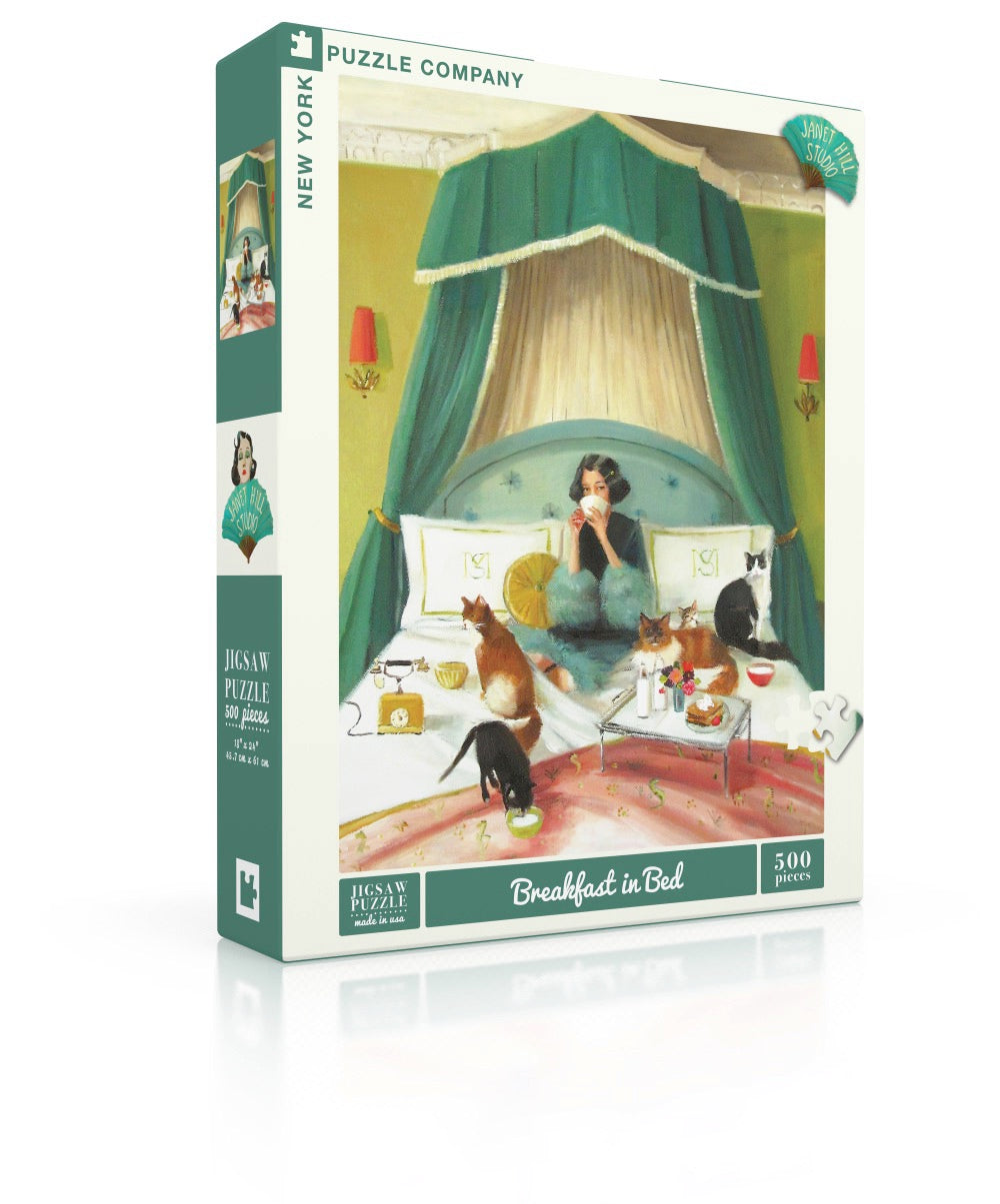 NEW YORK PUZZLE COMPANY, Breakfast in Bed, 500 pcs