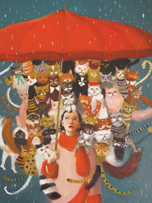 NEW YORK PUZZLE COMPANY, The Cat Countess, 1000 PCS