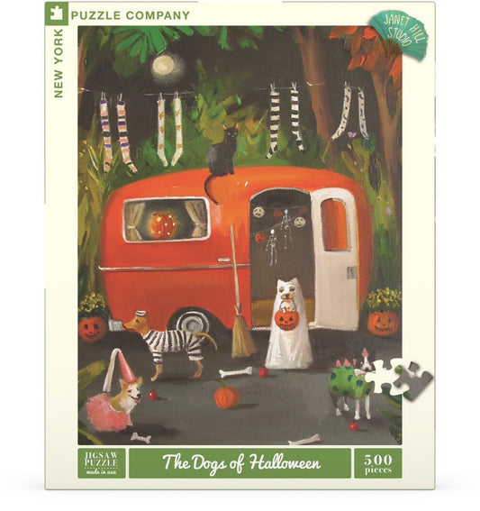NEW YORK PUZZLE COMPANY, The Dogs of Halloween, 500 pcs