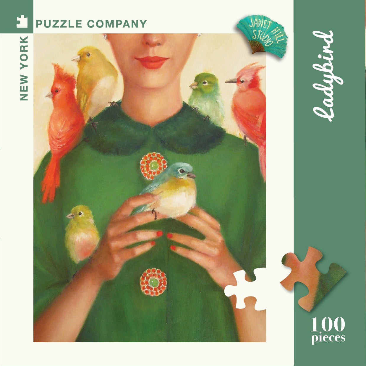 NEW YORK PUZZLE COMPANY Ladybird Mini 100 Piece