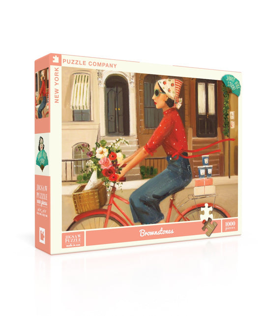 NEW YORK PUZZLE COMPANY, Brownstones, 1000 pcs