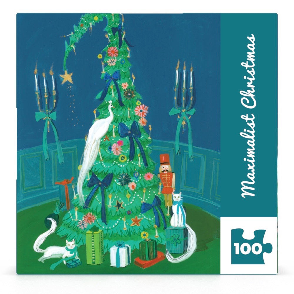 NEW YORK PUZZLE COMPANY, Maximalist Christmas Mini, 100 pcs