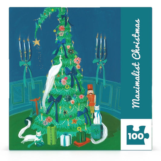 NEW YORK PUZZLE COMPANY, Maximalist Christmas Mini, 100 pcs