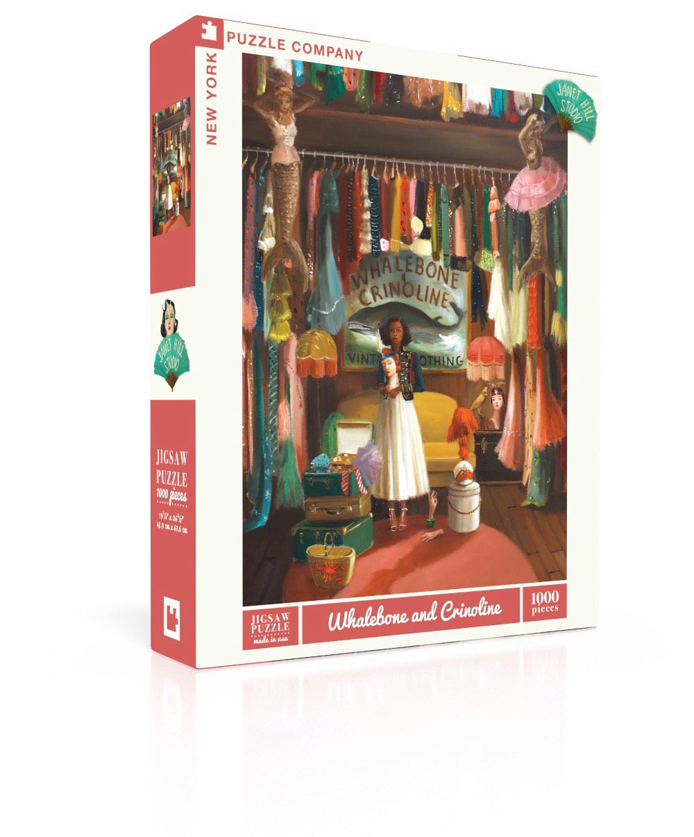 NEW YORK PUZZLE COMPANY, Whalebone and Crinoline, 1000 pcs
