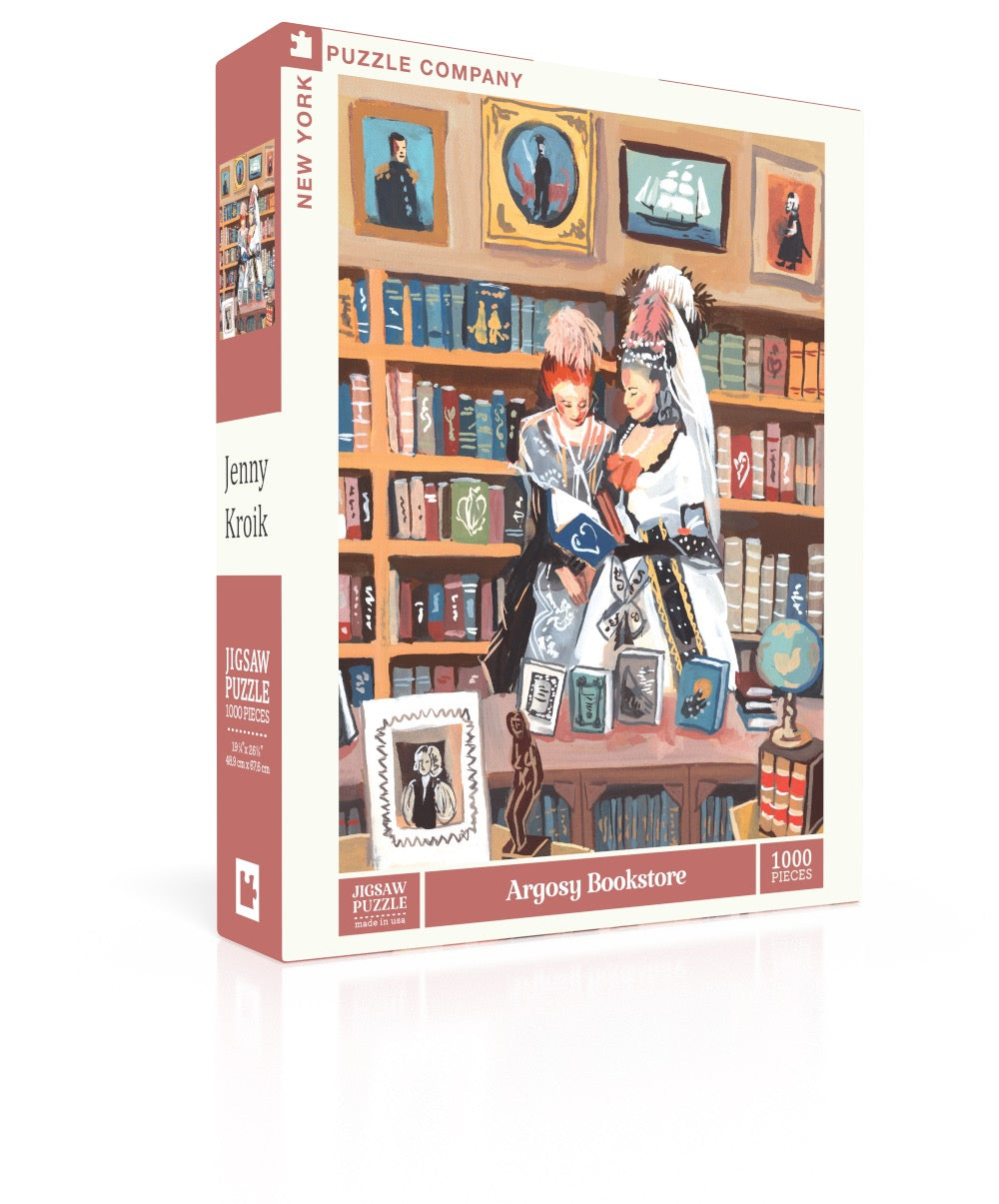NEW YORK PUZZLE COMPANY, Argosy Bookstore, 1000 pcs