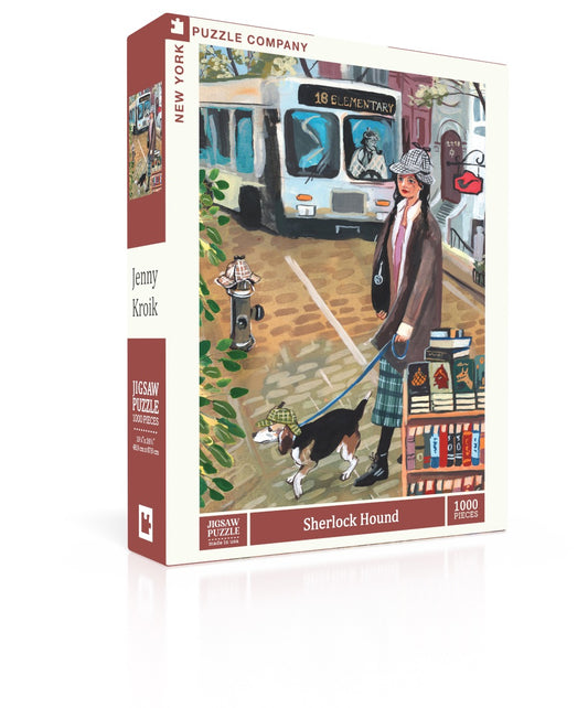 NEW YORK PUZZLE COMPANY, Sherlock Hound, 1000 pcs