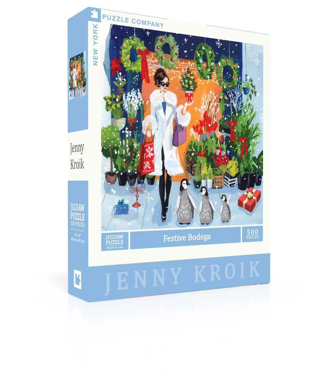 NEW YORK PUZZLE COMPANY, Festive Bodega, 500 pcs