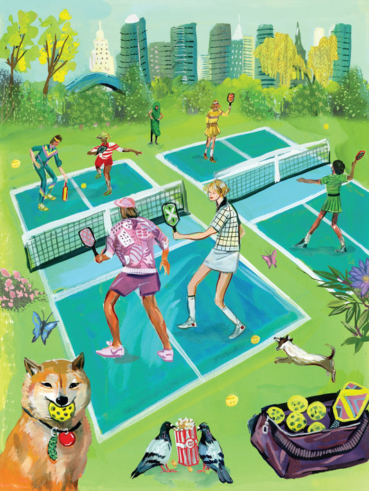 NEW YORK PUZZLE COMPANY, Pickleball, 500 pcs