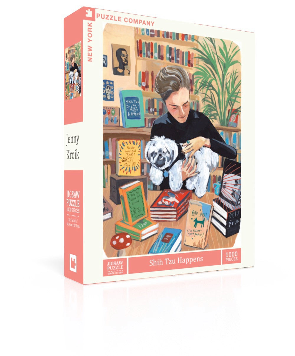 NEW YORK PUZZLE COMPANY, Shih Tzu Happens, 1000 pcs