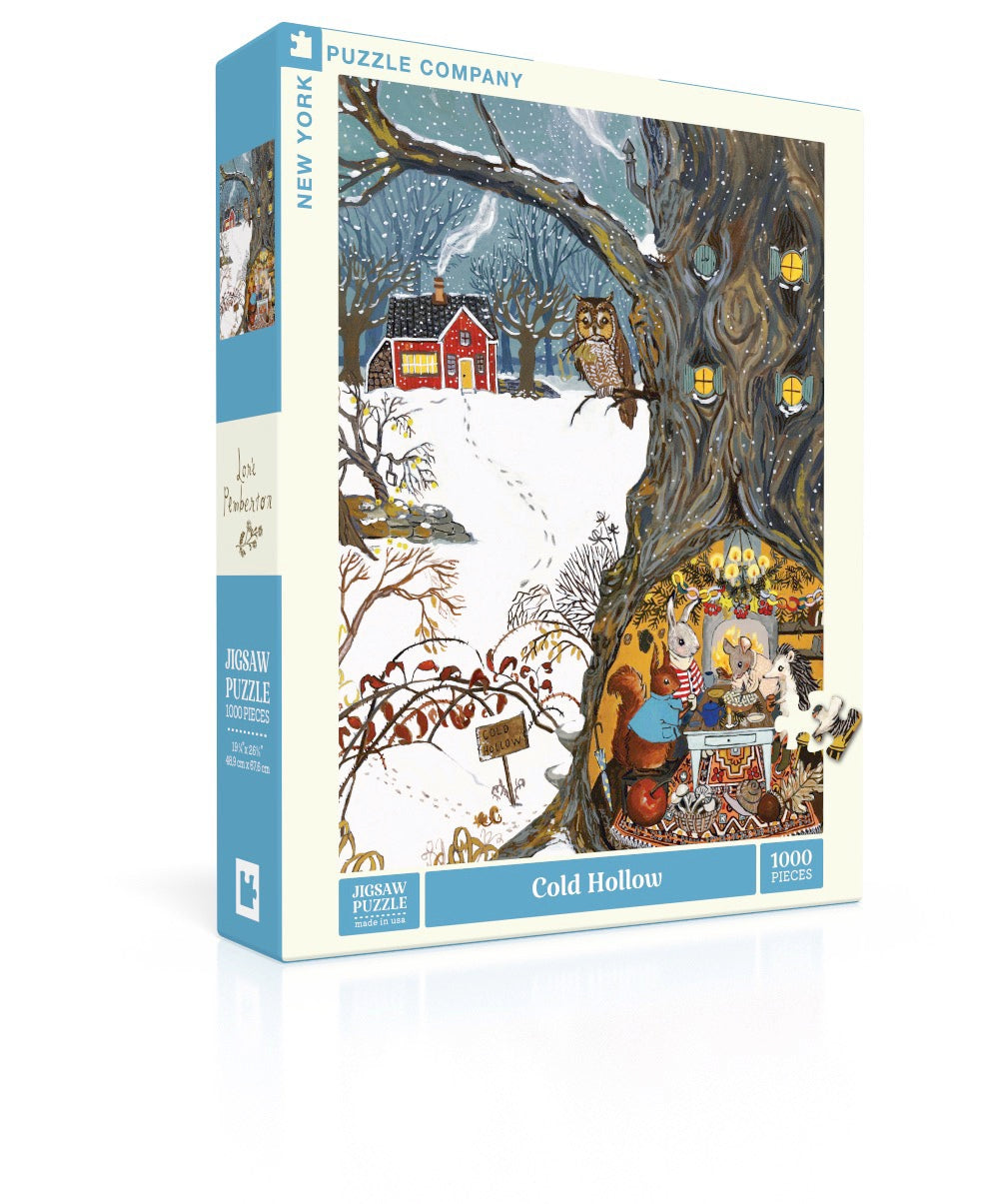 NEW YORK PUZZLE COMPANY, Cold Hollow, 1000 pcs