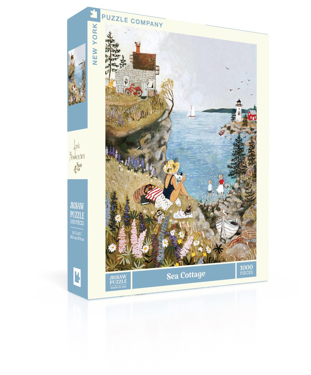 NEW YORK PUZZLE COMPANY, Sea Cottage, 1000 pcs
