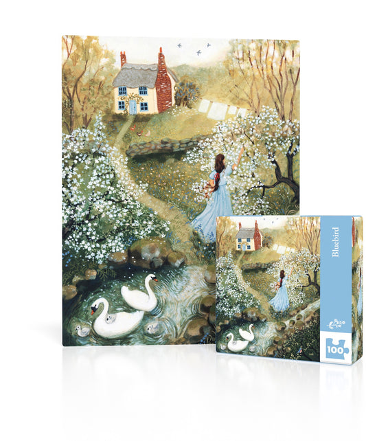 NEW YORK PUZZLE COMPANY, Bluebird Mini, 100 pcs