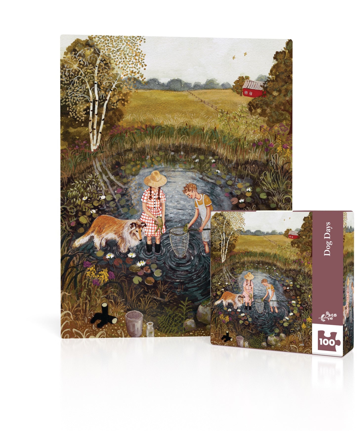 NEW YORK PUZZLE COMPANY, Dog Days Mini, 100 pcs