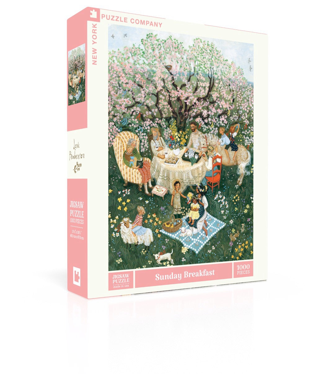 NEW YORK PUZZLE COMPANY, SUNDAY BREAKFAST, 1000 PCS