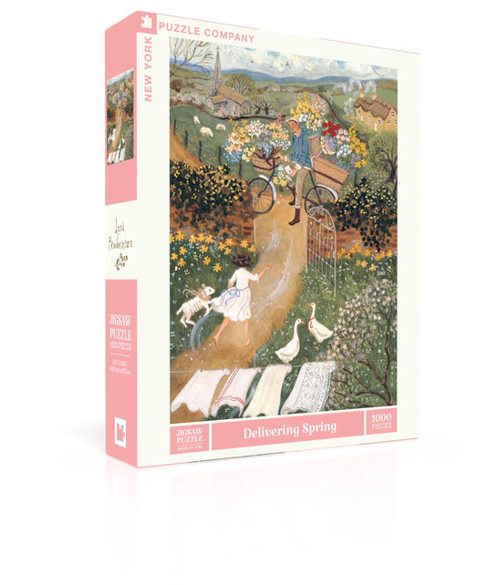 NEW YORK PUZZLE COMPANY, Delivering Spring, 1000 pcs