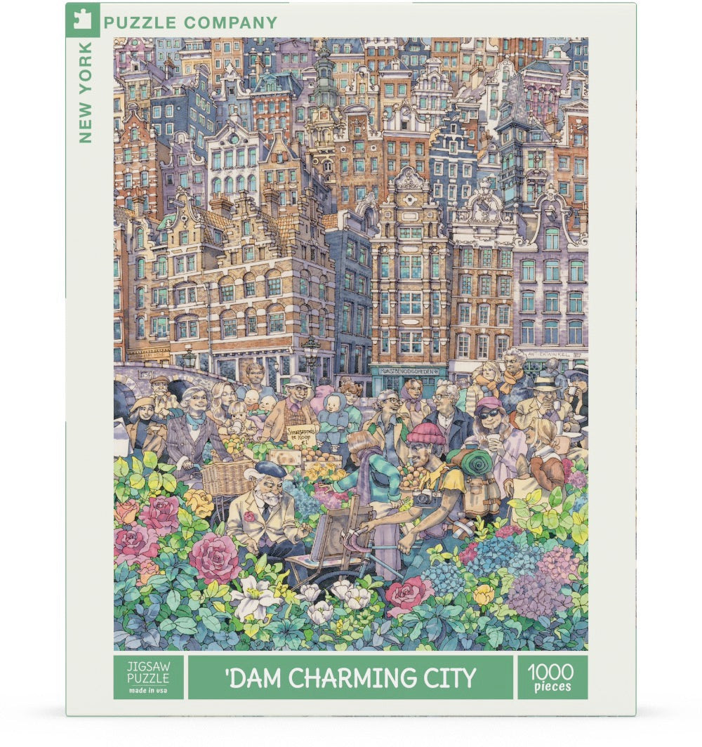 NEW YORK PUZZLE COMPANY, 'Dam Charming City, 1000 PCS