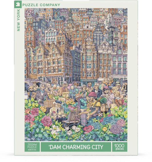 NEW YORK PUZZLE COMPANY, 'Dam Charming City, 1000 PCS