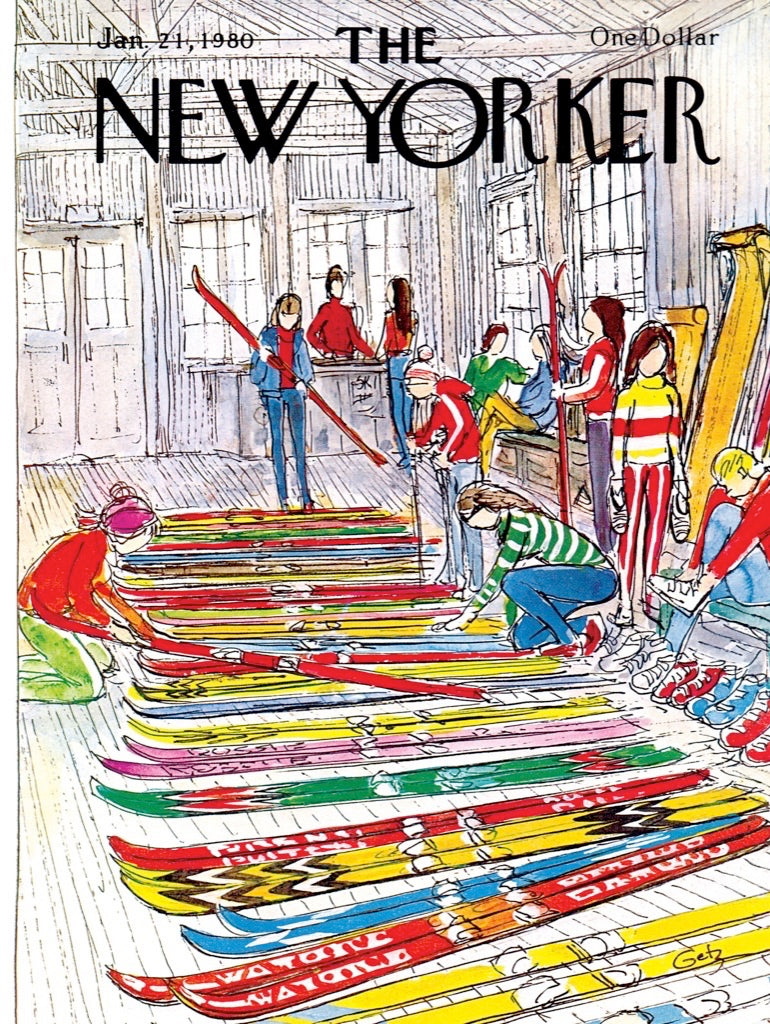NEW YORK PUZZLE COMPANY, THE NEW YORKER, Ski Shop, 750 pcs