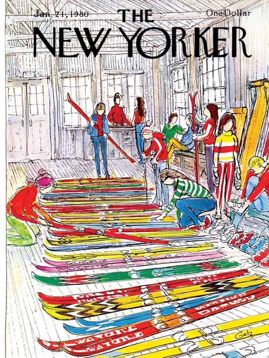 NEW YORK PUZZLE COMPANY, THE NEW YORKER, Ski Shop, 750 pcs