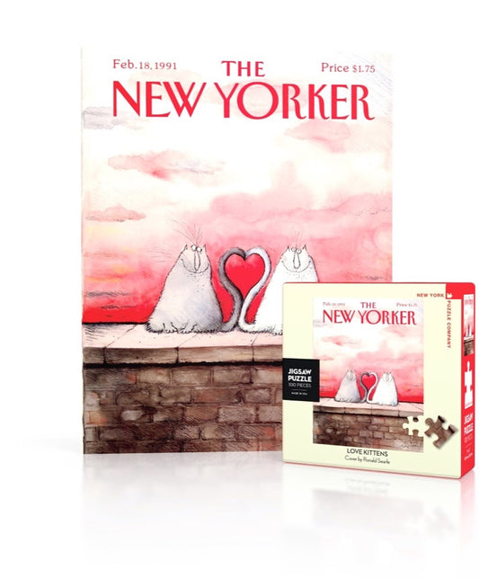 NEW YORK PUZZLE COMPANY, THE NEW YORKER, Love Kittens Mini, 100 pcs