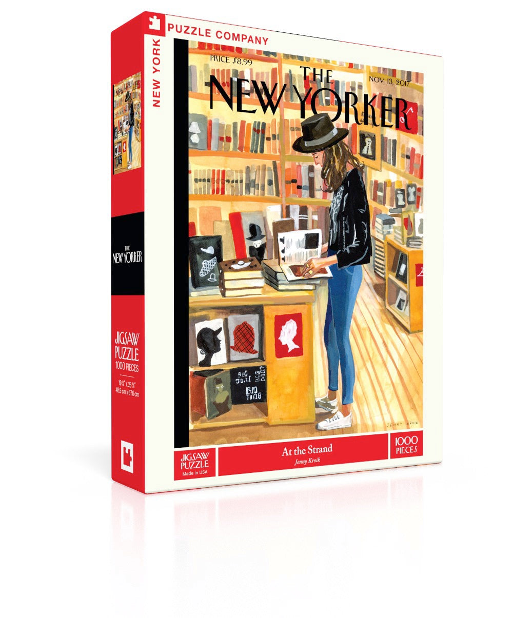 NEW YORK PUZZLE COMPANY, THE NEW YORKER, At the Strand, 1000 pcs