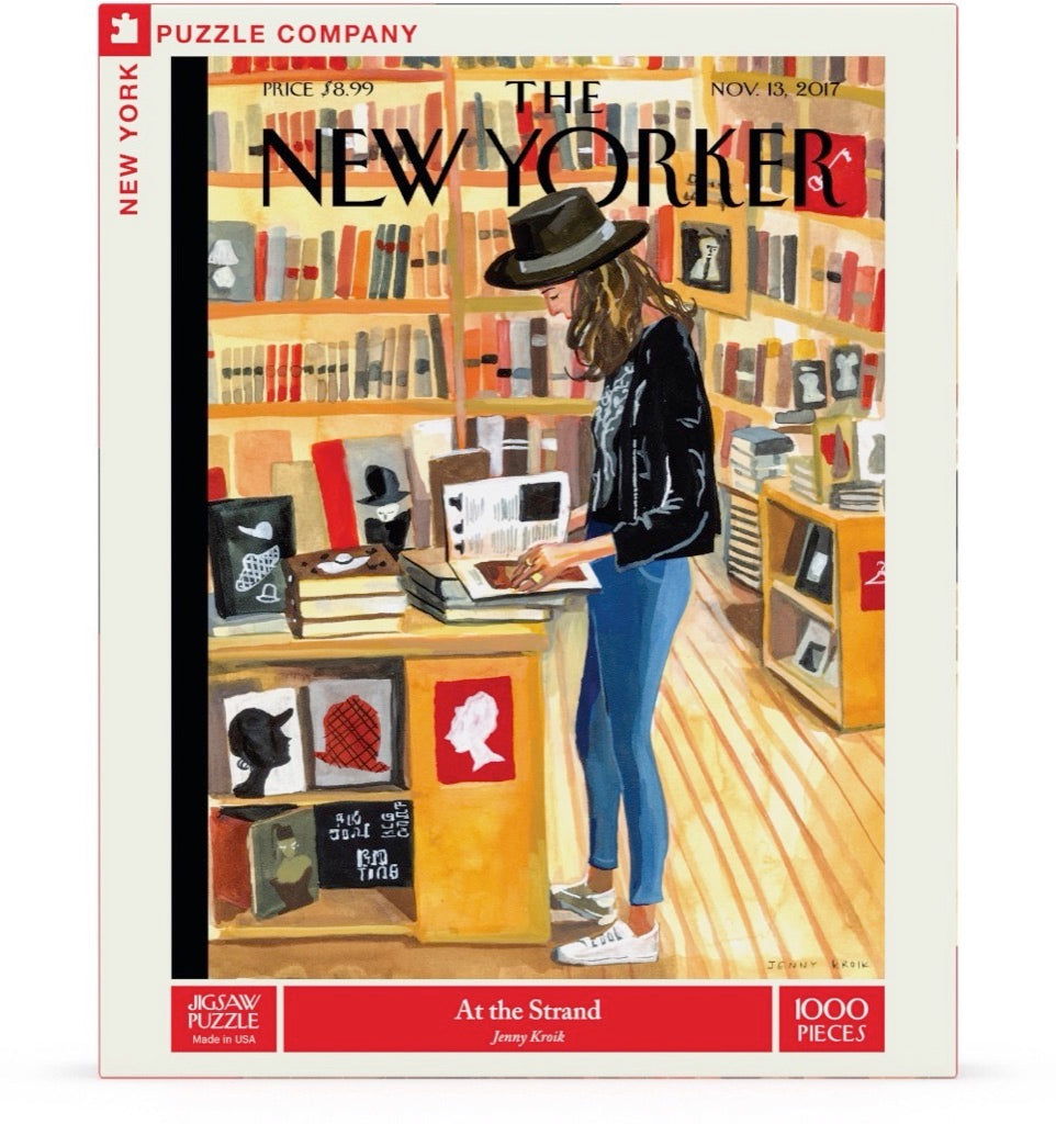 NEW YORK PUZZLE COMPANY, THE NEW YORKER, At the Strand, 1000 pcs