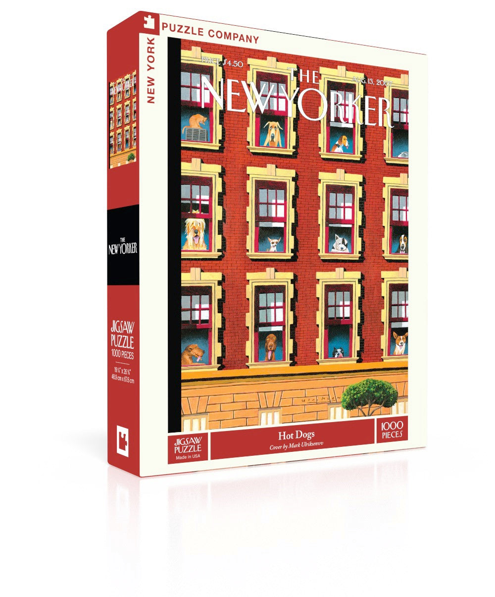 NEW YORK PUZZLE COMPANY, THE NEW YORKER, Hot Dogs, 1000 pcs
