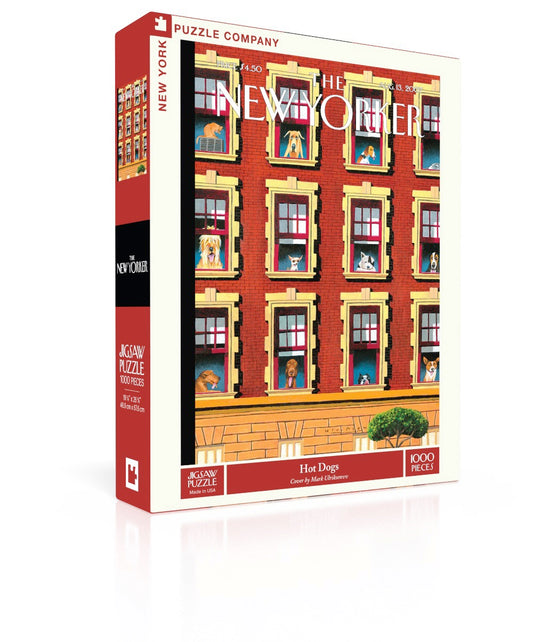 NEW YORK PUZZLE COMPANY, THE NEW YORKER, Hot Dogs, 1000 pcs