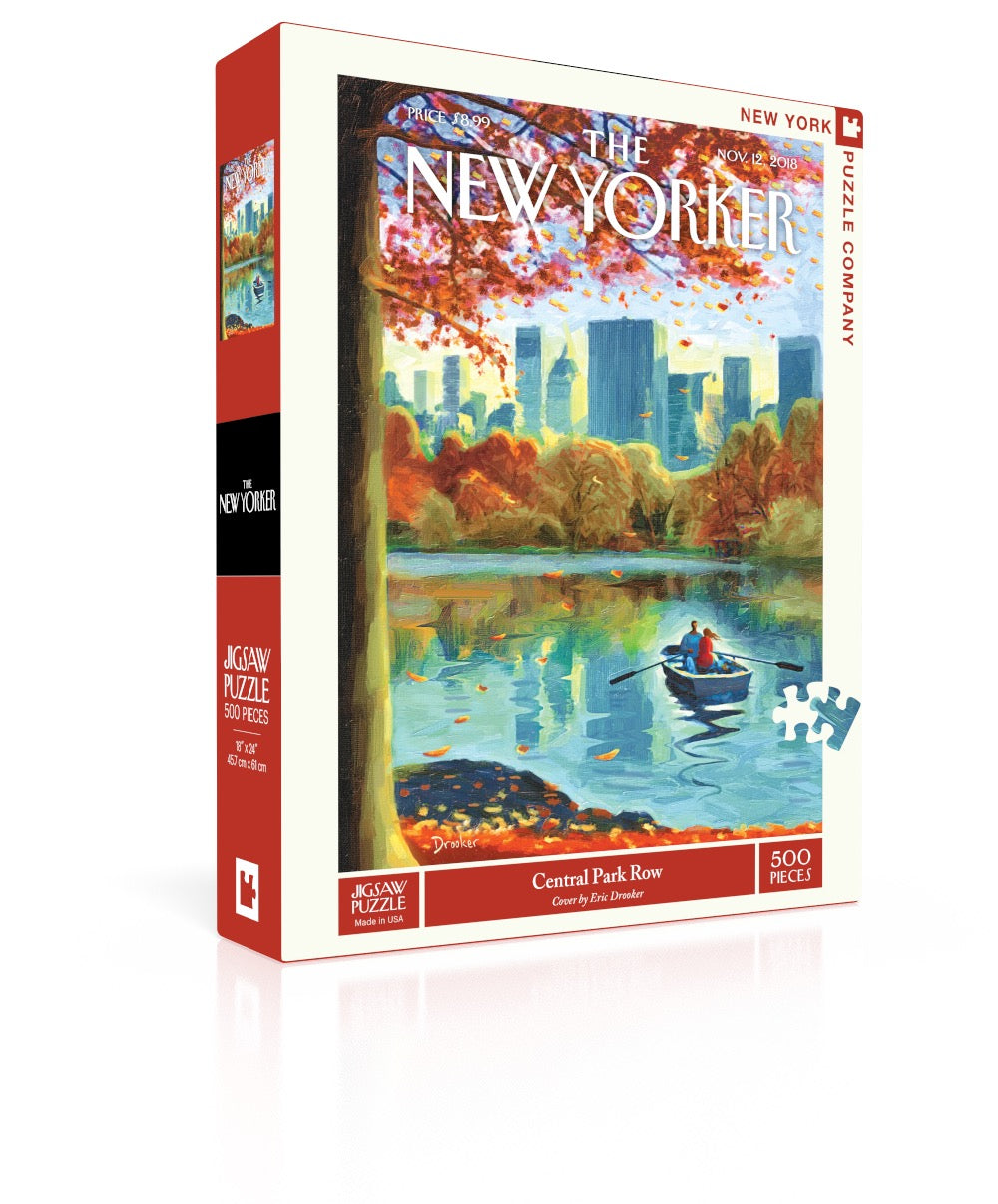 NEW YORK PUZZLE COMPANY, THE NEW YORKER, Central Park Row, 500 pcs