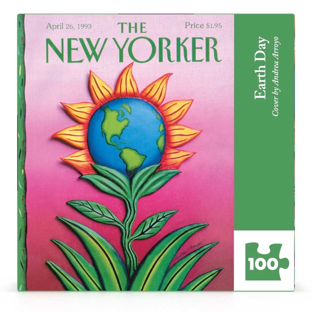 NEW YORK PUZZLE COMPANY, THE NEW YORKER, Earth Day Mini, 100 pcs