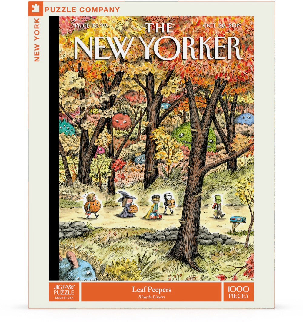 NEW YORK PUZZLE COMPANY, THE NEW YORKER, Leaf Peepers, 1000 pcs
