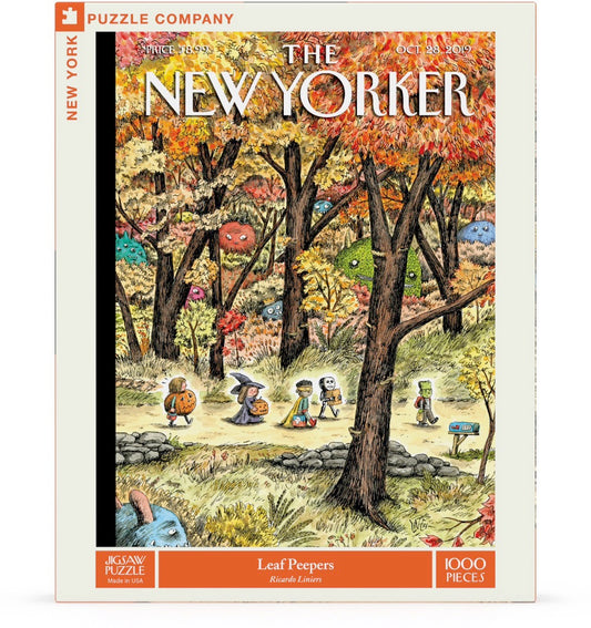 NEW YORK PUZZLE COMPANY, THE NEW YORKER, Leaf Peepers, 1000 pcs