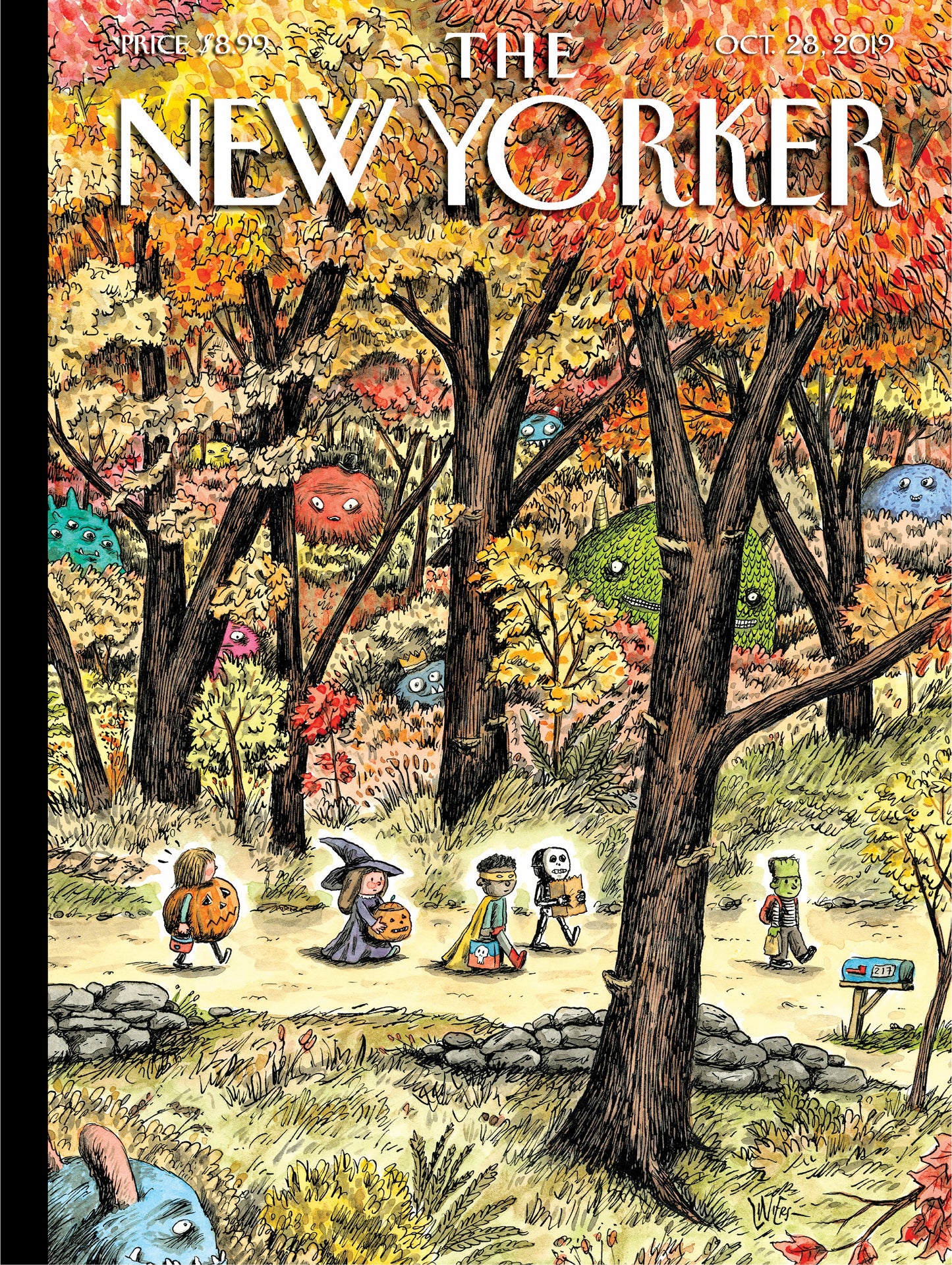 NEW YORK PUZZLE COMPANY, THE NEW YORKER, Leaf Peepers, 1000 pcs
