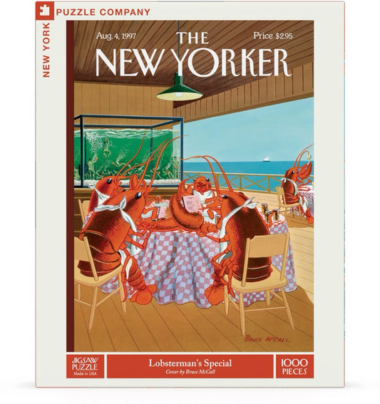 NEW YORK PUZZLE COMPANY, THE NEW YORKER, Lobsterman's Special, 1000 pcs