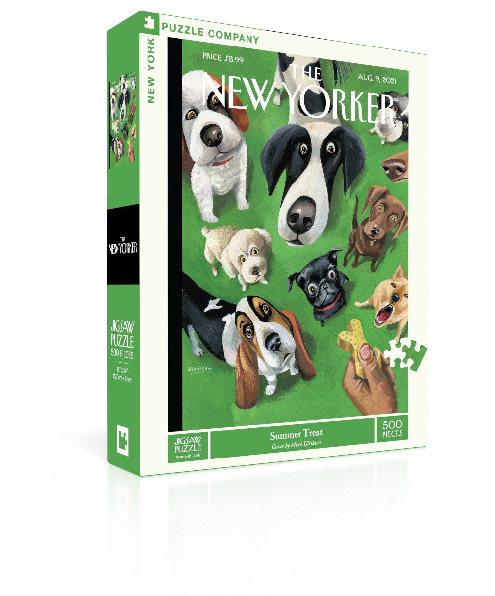 NEW YORK PUZZLE COMPANY, THE NEW YORKER, Summer Treat, 500 pcs