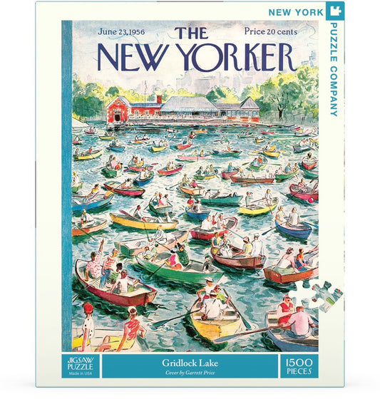 NEW YORK PUZZLE COMPANY, THE NEW YORKER, Gridlock Lake, 1500 pcs