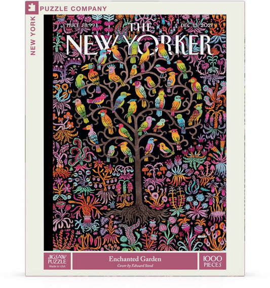 NEW YORK PUZZLE COMPANY, THE NEW YORKER, Enchanted Garden, 1000 PCS